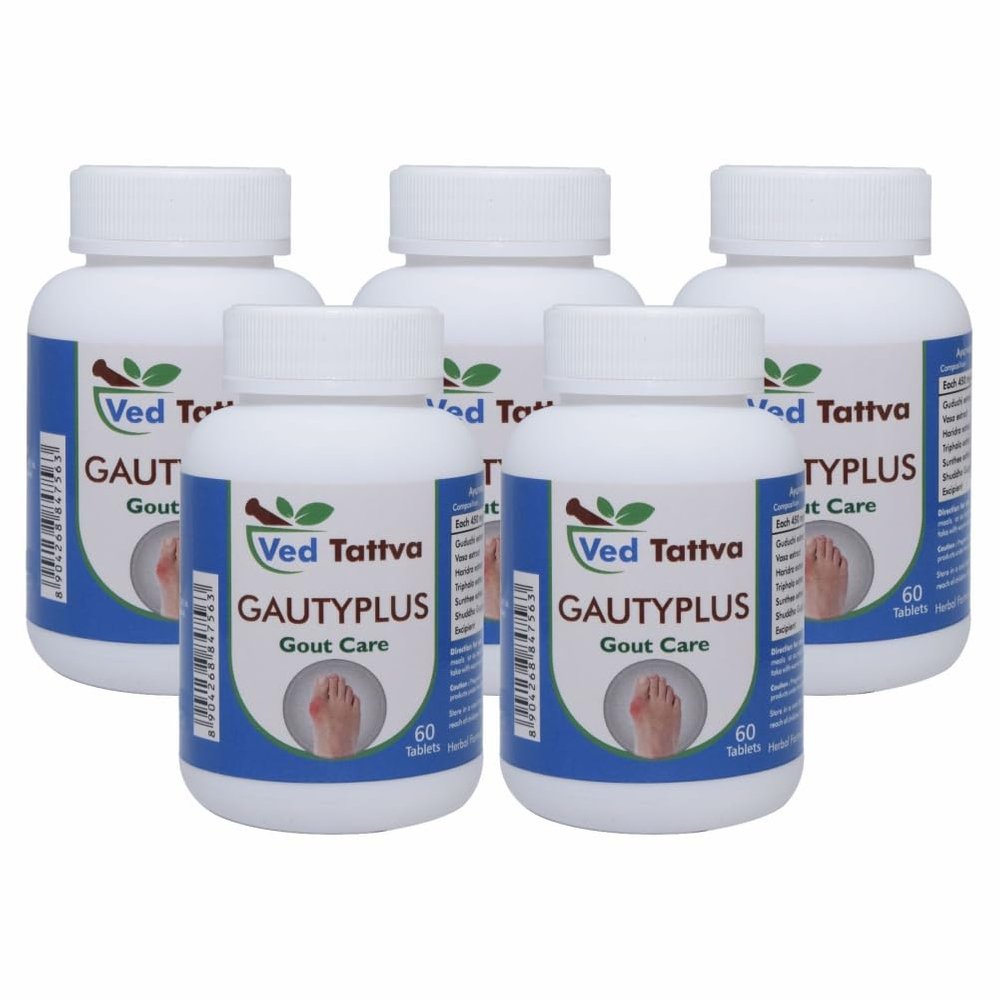Ved Tattva Gauty Plus 60 Tablets Pack of 5