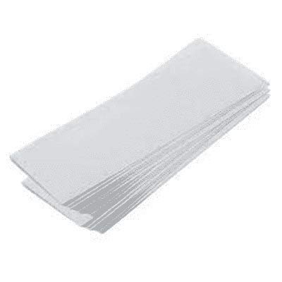 Hunky Dory Non Wone White Waxing Strips for Face, Legs, Underarms, Facial Eyebrow, Full Body (Medium) (50 Strips)