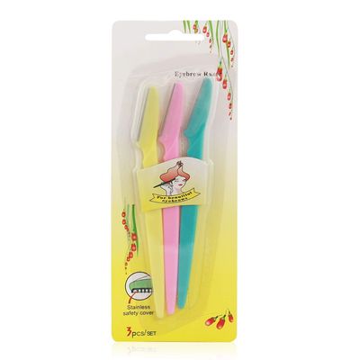 NEEV ENTERPRISE Eyebrow Razor | Facial Razor for Eyebrow Shaper | Trimmer for face | Eyebrow Shaver for Women and Men (Multicolour) (9)