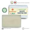 Grandmaas All Natural Laundry Washing Bar (100 gms X 5 pack) -Unscented, Soft & Gentle Washing Soap - Eco-Friendly Cloth Wash Soaps - Cloths & Skin Safe Washing Bar view 3