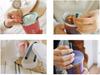 ANAB GI Reusable Silicone Straws for Drinking, Openable and Washable Design, Flexible Collapsible Straw, Easy to Clean, (Assorted Colour) view 4