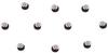 ACS05 Acupressure Star Magnet (1000 PC) Set Of 10 * 100 Massager (Black) view 1
