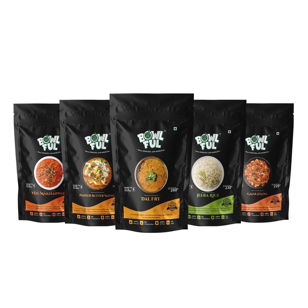 Bowlful Maharaja Meal, 100% Natural, Ready to Eat, Freeze Dried Food