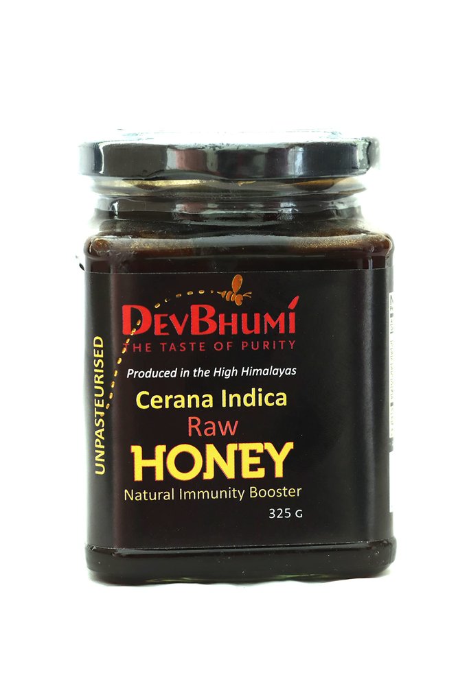 Devbhumi Himalayan Raw Honey I Unprocessed I Unfiltered I Unpasteurized I Certified Organic I
