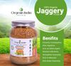 Orgrain India Organic Jaggery Powder 600g | Natural Hand-Crushed Gur | No Preservatives or Additives | Unrefined Sweetener for Tea Coffee Cooking Baking | Rich in Iron & Minerals | Chemical-Free view 3