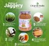 Orgrain India Organic Jaggery Powder 600g | Natural Hand-Crushed Gur | No Preservatives or Additives | Unrefined Sweetener for Tea Coffee Cooking Baking | Rich in Iron & Minerals | Chemical-Free view 4