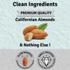 Jus' Amazin Creamy Almond Butter - Unsweetened (500 g) Pack of 2 | 25% Protein | Only Whole Almonds (100% Pure) | Zero Additives | Keto | Plant Based Nutrition | Clean Nutrition view 3