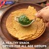 Joyable Khakhra - Tangy Masala | Dry Chapati | Khakra Fresh Gujarati Namkeen Snacks | Ready To Eat - Roasted - Khakhra Snacks| Vacuum Packed - Pack of 4 (Tangy Masala - 200 Gms Each) view 4