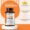 Nirvasa Omega-3 Salmon Fish Oil Capsules (1000mg, 3x60 Softgels) | High-Potency 180mg EPA & 120mg DHA | Supports Heart, Brain, Eye & Bone Health | No Fishy Burps | For Men & Women  Pack of 3 view 3