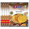 Joyable Khakhra - Manchurian | Dry Chapati | Khakra Fresh Gujarati Namkeen Snacks | Ready To Eat - Roasted - Khakhra Snacks| Vacuum Packed - Pack of 4 (Manchurian - 200 Gms Each) view 1