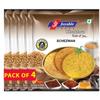 Joyable Khakhra - Schezwan| Dry Chapati | Khakra Fresh Gujarati Namkeen Snacks | Ready To Eat - Roasted - Khakhra Snacks| Vacuum Packed - Pack of 4 (Schezwan - 200 Gms Each) view 1