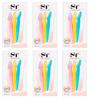 Stacy Talan Womens Eyebrow Razor for womens facial hair removal for womenHair Trimmer Shaver Facial Razor Tool, Eyebrow Razor, and Facial Razor with Precision Cover, Pack Of 6 (total count 18 pcs) view 1