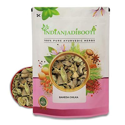 IndianJadiBooti Baheda Bibhitaki Chilka Belliric Myrobalan, 400 Grams Pack