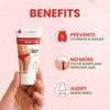 everteen Silky Hair Removal Cream for Women & Girls, Painless Hair Remover Cream for Bikini Line and Underarms with Cucumber, No Harsh Smell - 50g, Pack of 3 view 3