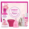GynoCup Reusable Menstrual Cup for Women | Large Size | With Menstrual Cup Wash 100ml |100% Medical Grade Silicone | 12 Hrs. Wearable | no leakage | Ultra Soft, Odor & Rash Free (Small) (Large Hygiene Kit) view 1
