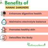 IndianJadiBooti Namak Samundri | Natural Ocean Salt | 900 Grams Pack view 3