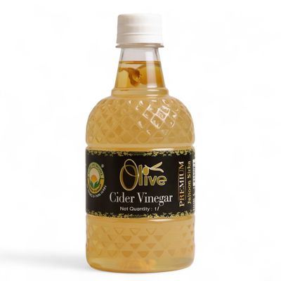 Basic Ayurveda Olive Cider Vinegar Premium Jaitoon Sirka With Mother Of Vinegar | Daily Dose Of Wellness Holistic Health Benefits | One Solution Of Holistic Health- 1. Ltr Pack