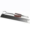 ATAR 3 Pcs Holder Pick-up Tool Fiber Grip Cross Lock Oval Mouth Tweezer & Pearl Tweezer & Curved Straigh Jewelers Pickup tools. view 2