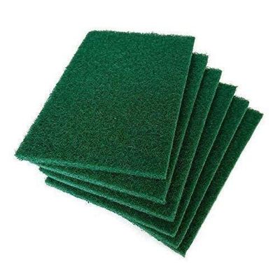 DOMUM Scrub Sponge Cleaning Pads Aqua Green.(10-PCS)