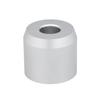 1Pc Shaving Razor Stand Base Man's Shave Razor Stand Holder Aluminum Alloy Safety Razor Base Shaving Razor Accessory view 1