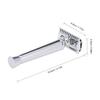Double-Edged Safety Razor Stainless Steel Manual Shaving Razor Long Handle Traditional Razor view 4