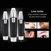 YD-101 Nose Hair Trimmer Painless Ear Facial Hair Removal Water Resistant Hygienic Clipper Mirror Design for Nose Ear Eyebrow view 2