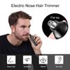 Electric Nose Hair Trimmer Ear Face Hair Removal Shaver Clipper Painless Trimming Waterproof Low Noise Face Care Tool view 2