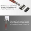 Double-Edged Shaving Razor Safety Beard Razor with Long Natural Bamboo Handle Mustache Removal Shaving Tool Fashionable Sustainable and Durable view 3