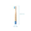 6pcs Manual Toothbrushes Set Oral Care Bamboo Toothbrush with Dense Bristles for Kids Daily & Travel view 4