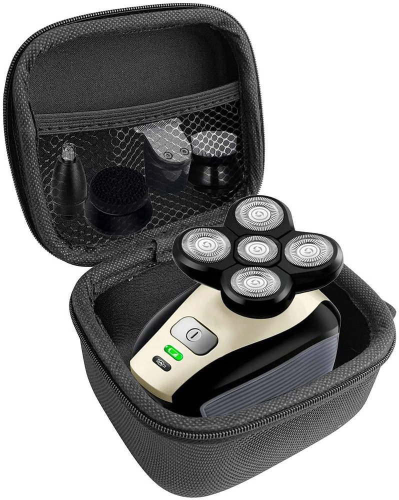 FitSand Hard Case Compatible for 5-in-1 Grooming Electric Head Hair Shaver