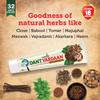 Agrow Dant Vardaan Ayurvedic Toothpaste | Minty Clove Formula for Fresh Breath, Clean Mouth & Shiny Teeth | Herbal Fluoride-Free Toothpaste | 100g Each  Pack of 3 view 4