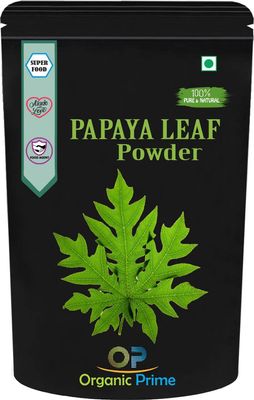 Organic Prime Papaya Leaf Powder - 200 GM by Organic Prime