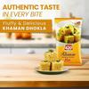 Agrawals 420 Instant Khaman Dhokla Mix 400g (200g x 2 Packs) | Soft & Spongy Gujarat-Style Snack Ready in Minutes | Perfect for Breakfast, Lunch, Dinner, Tiffin & Party Snacks | Authentic Taste & Easy to Prepare Mix view 3
