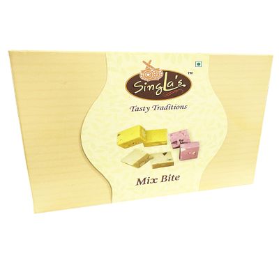 Singla Sweets Mix Bite Burfi 400g Very Delicious Sweets