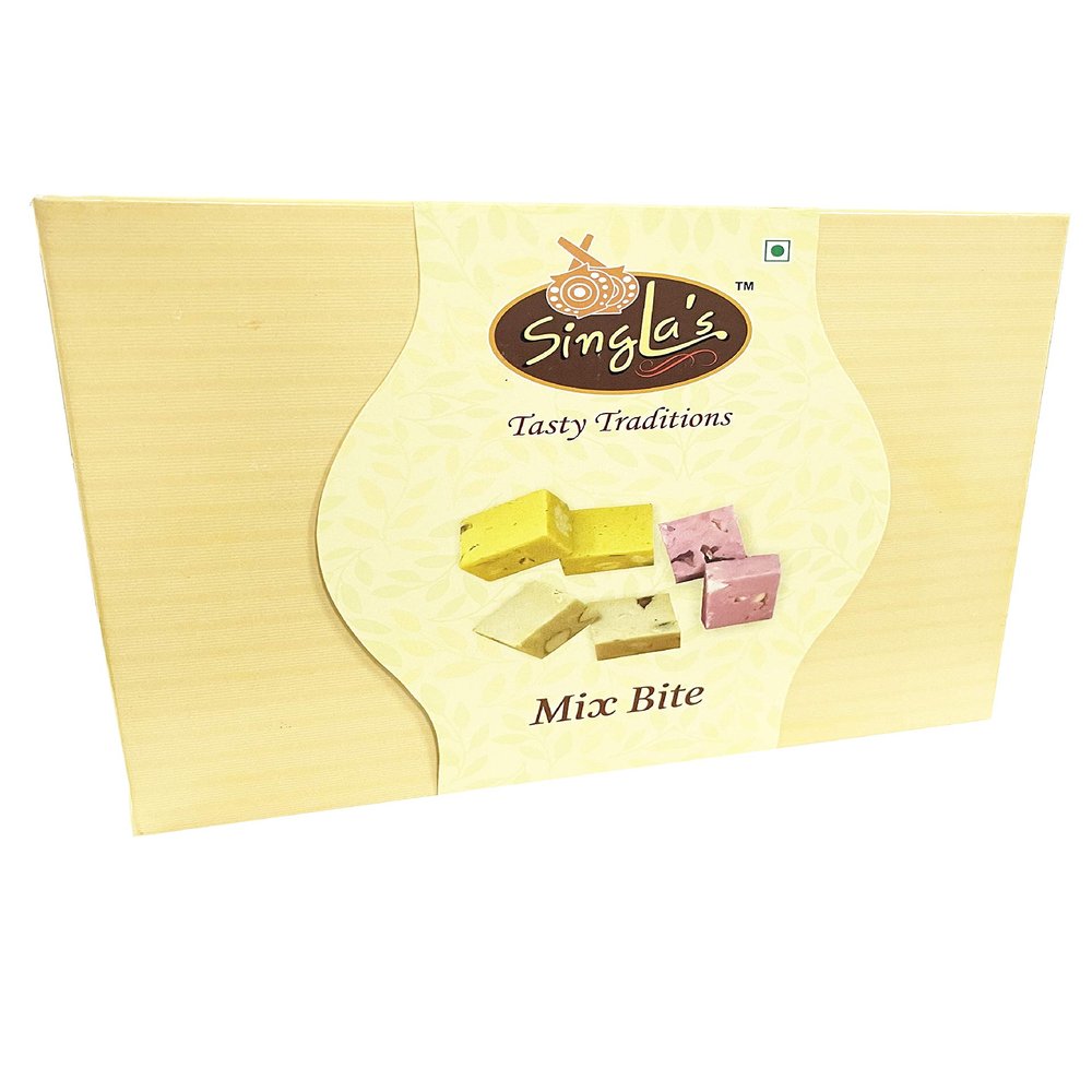 Singla Sweets Mix Bite Burfi 400g Very Delicious Sweets
