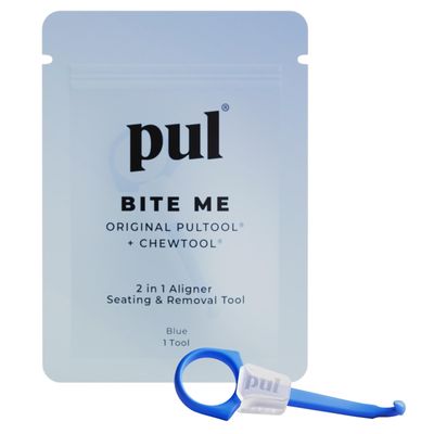 PUL System Aligner Chewies for Invisalign by PULTOOL - Aligner Remover and Chewy Seating Tool - Smile Direct Club Chewie - Acceledent Chew Tubes - Accelerator for Braces