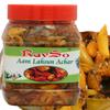 advait Ravso Indian Home And Hand Made Raw Farm Fresh Green Mango Garlic Pickle Desi Ghar Ka Achar Aam Lahsun Ka Achaar,800 Gm view 1