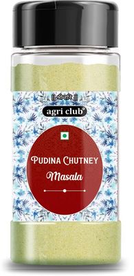 Pudina Green Chutney Masala Powder 200gm | Agri Club
