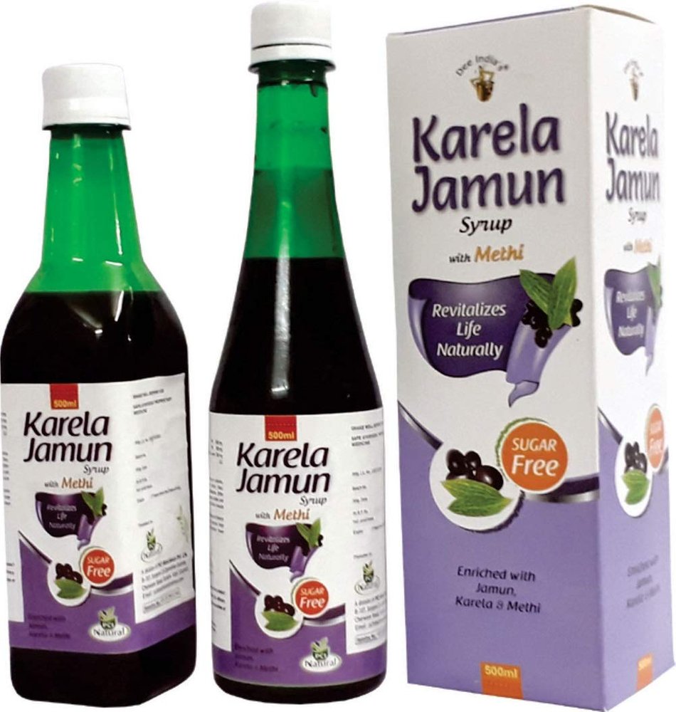 Jamun Karela Syrup 500 ml (Pack of 6)