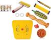 NETCLUB Acupressure Wooden Foot Roller Acupressure mat magnetic stress Massager fitness mat fitness kit advance home gym mini view 1
