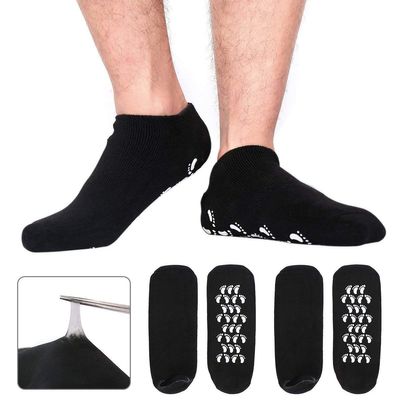Aravli Combo of Spa Silicone Gel Heel Socks with Spa botanical Gel pad Essential Moisturizing Gel Spa Heel Socks (Assorted color)