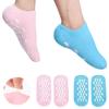 Aravli Combo of Spa Silicone Gel Heel Socks with Spa botanical Gel pad Essential Moisturizing Gel Spa Heel Socks (Assorted color) view 3
