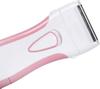 Dealsure Women's Rechargeable Double Razor Shaver for Under Arms, Bikini Line, Hands and Legs (White Pink Colour) view 2