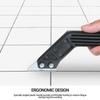 Decdeal Professional Tile Grout Remover Angled Tile Grout Saw for Quick Grout Removal Tile Cleaning 8in view 4