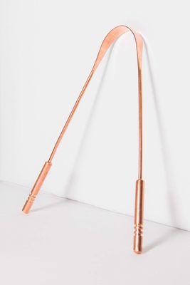 Copper tongue cleaner pack of 1 piece.