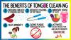 Copper tongue cleaner pack of 1 piece. view 2