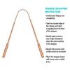 Copper tongue cleaner pack of 1 piece. view 3