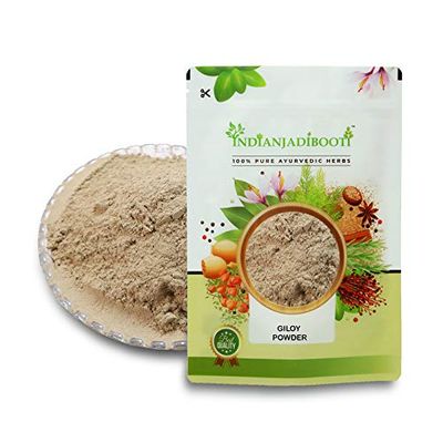 IndianJadiBooti Giloy Stem Powder (Tinospora cordifolia) | Immunity booster and detoxifier | 250 Grams