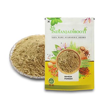 IndianJadiBooti Baheda Chilka Powder - Bahera Chilka Powder - Terminalia belerica | 900 Grams