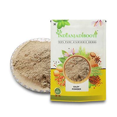IndianJadiBooti Giloy Stem Powder (Tinospora cordifolia) | Immunity booster and detoxifier | 900 Grams